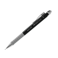 Ołówek automatyczny 0.5mm czarny Apollo Faber Castell 232504FC