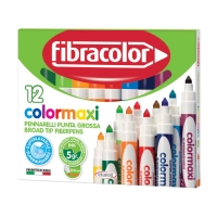 Flamastry 12kol Color Maxi Fibracolor