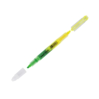 Zakreślacz w płynie żółty/zielony dwustronny DRect 1133