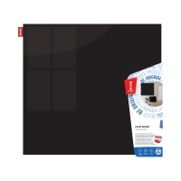Tablica szklana 60x40 magnetyczna czarna Memobe