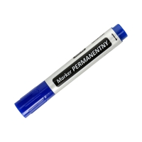 Marker permanentny 1.0-3.0mm niebieski okrągły Taurus TMP-03
