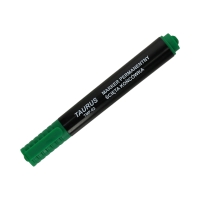 Marker permanentny 1.0-5.0mm zielony ścięty Taurus TMP-02