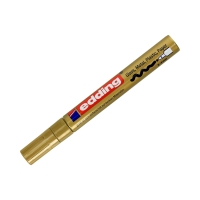 Marker olejowy 2.0-4.0mm złoty połysk okrągły Edding 750