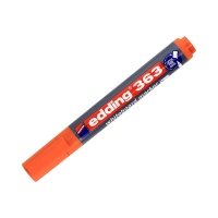 Marker do tablic 1.0-5.0mm pomarańczowy ścięty Edding 363