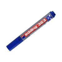 Marker do tablic 1.0-5.0mm niebieski ścięty Edding 363