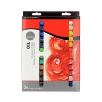 Farba olejna 24kol 12ml Daler-Rowney Simply