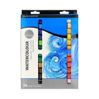 Farba akwarelowa 24kol 12ml Daler-Rowney