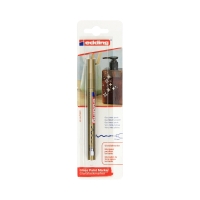 Marker olejowy 1.0-2.0mm połysk złoty blister Edding 751