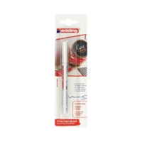 Marker olejowy 0.8mm połysk biały blister Edding 780
