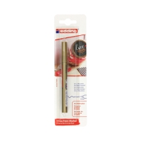 Marker olejowy 0.8mm połysk złoty blister Edding 780