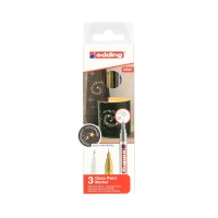 Marker olejowy 0.8mm 3kol. mix Edding 780