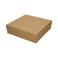 Pudełko tekturowe 23.5x23.5x6.5cm Kraft