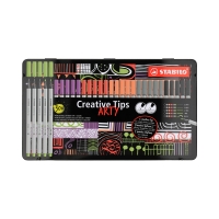 Cienkopisy i flamastry 30szt. - kolory pastelowe Stabilo Arty Creative Tips 89/30-6-2-20