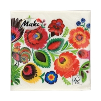 Serwetki 33x33 3w Floral Folk Pattern 040101 (20)