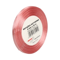 Wstążka dekoracyjna satynowa 6mm/32m guma balonowa Brewis 146