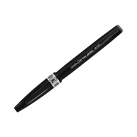Pisak pędzelkowy szary Brush Sign Pen Pentel SESF30