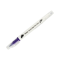 Pisak pędzelkowy dwustronny fioletowy Brush Sign Pen Pentel SESW30