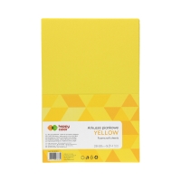 Arkusze piankowe A4/5 żółte Happy Color