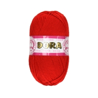 Włóczka 100g czerwony Madame Tricote Paris Dora 144