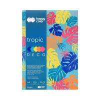 Blok Deco A4/20 5kol 170g Tropic Happy Color