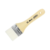 Pędzel nylonowy 70mm płaski biały Happy Color HA7251 1022-70
