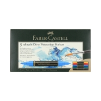 Pisaki akwarelowe dwustronne 5kol. A.Durer Faber-Castell FC160305