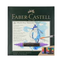 Pisaki akwarelowe dwustronne 20kol.  A.Durer Faber-Castell FC160320