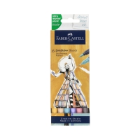 Pisaki dwustronne 6kol. Fashion Goldfaber Sketch Faber-Castell FC164808