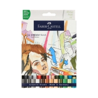 Pisaki dwustronne 24kol Goldfaber Sketch Faber-Castell FC164724