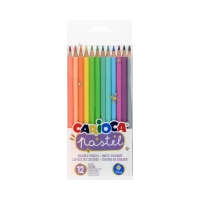 Kredki ołówkowe 12kol pastelowe Carioca