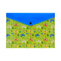 Teczka kopertowa A4/PP nadruk Pady Biurfol