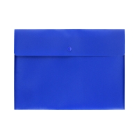 Teczka kopertowa A4/PP niebieska Biurfol SP