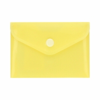 Teczka kopertowa A7/PP pastel żółty Biurfol
