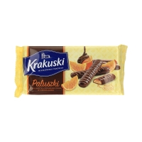 Paluszki Krakuski w galaretce pomarańczowej 144g Bahlsen