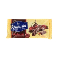 Paluszki Krakuski w galaretce wiśniowej 144g Bahlsen