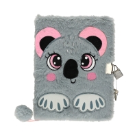 Pamiętnik z kłódką A5/96 Włochacz MLF Sweet Koala