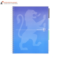 Kołozeszyt A4/80 kratka Project Book Oxford 400182937