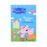 Blok rysunkowy A4/20 100g Peppa Pig 106024002