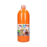 Farba tempera pomarańczowa 1l Carioca