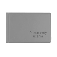 Okładka na dokumenty ucznia mała Silver Biurfol KOD-12-01