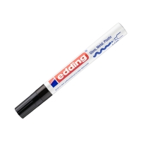 Marker olejowy 2.0-4.0mm połysk czarny okrągły Edding 750