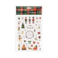 Naklejki dekoracyjne Christmas Interdruk - 80szt.