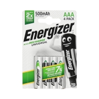 Bateria akumulator AAA Universal 500mAh Energizer (4)