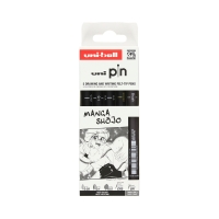 Zestaw kreślarski Manga Shojo Uni PIN200 - 5szt.
