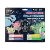 Zawieszki Misie świecące w ciemności Kidea