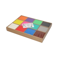 Plastelina zestaw 216szt. - 12kol. po 18szt. - KOMA plast