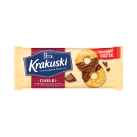 Ciastka Krakuski Duelki mleczna czekolada 181g Bahlsen