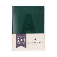 Zeszyt A5/60 kratka Academy Interdruk 90g - 3szt. 5902277355997