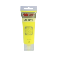 Farba akrylowa 75ml cytrynowa Happy Color
