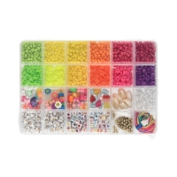 Zestaw do tworzenia biżuterii - koraliki + akcesoria ZUZA Dp Craft GRZS-003